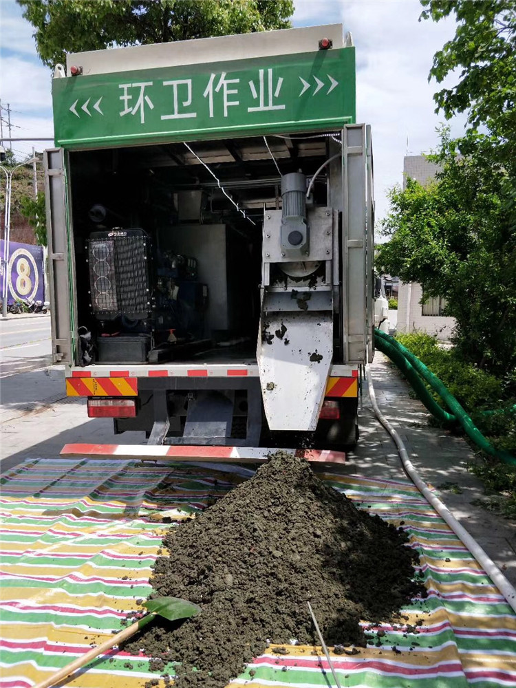 濠江淤泥干湿分离