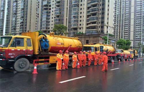 濠江市政管道清淤