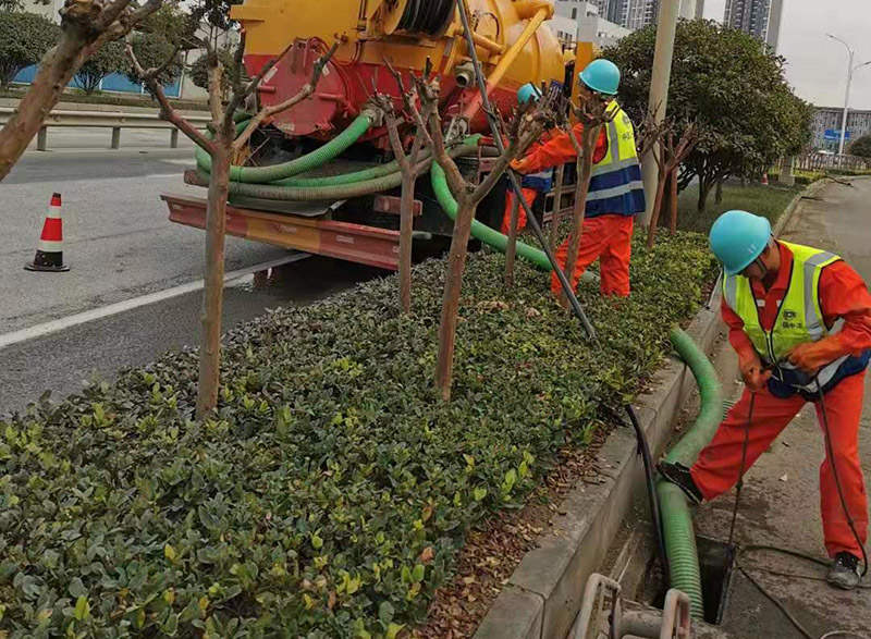 濠江市政管道清淤